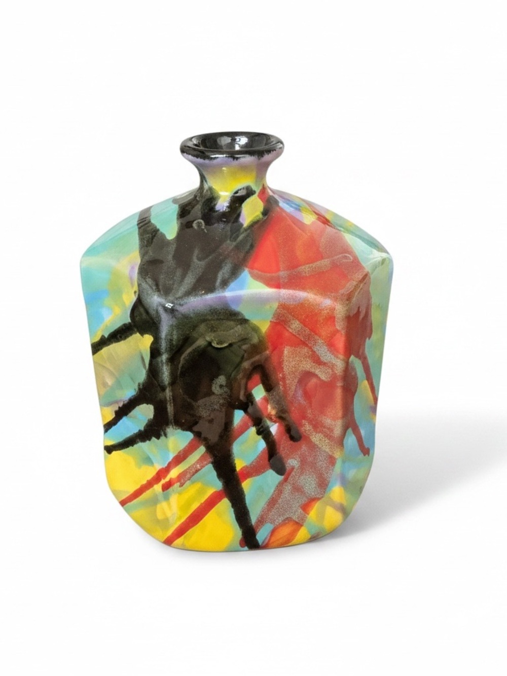 Rare Urban Outfitters x The Parmatile Shop Crazy Japan Ceramic Vase